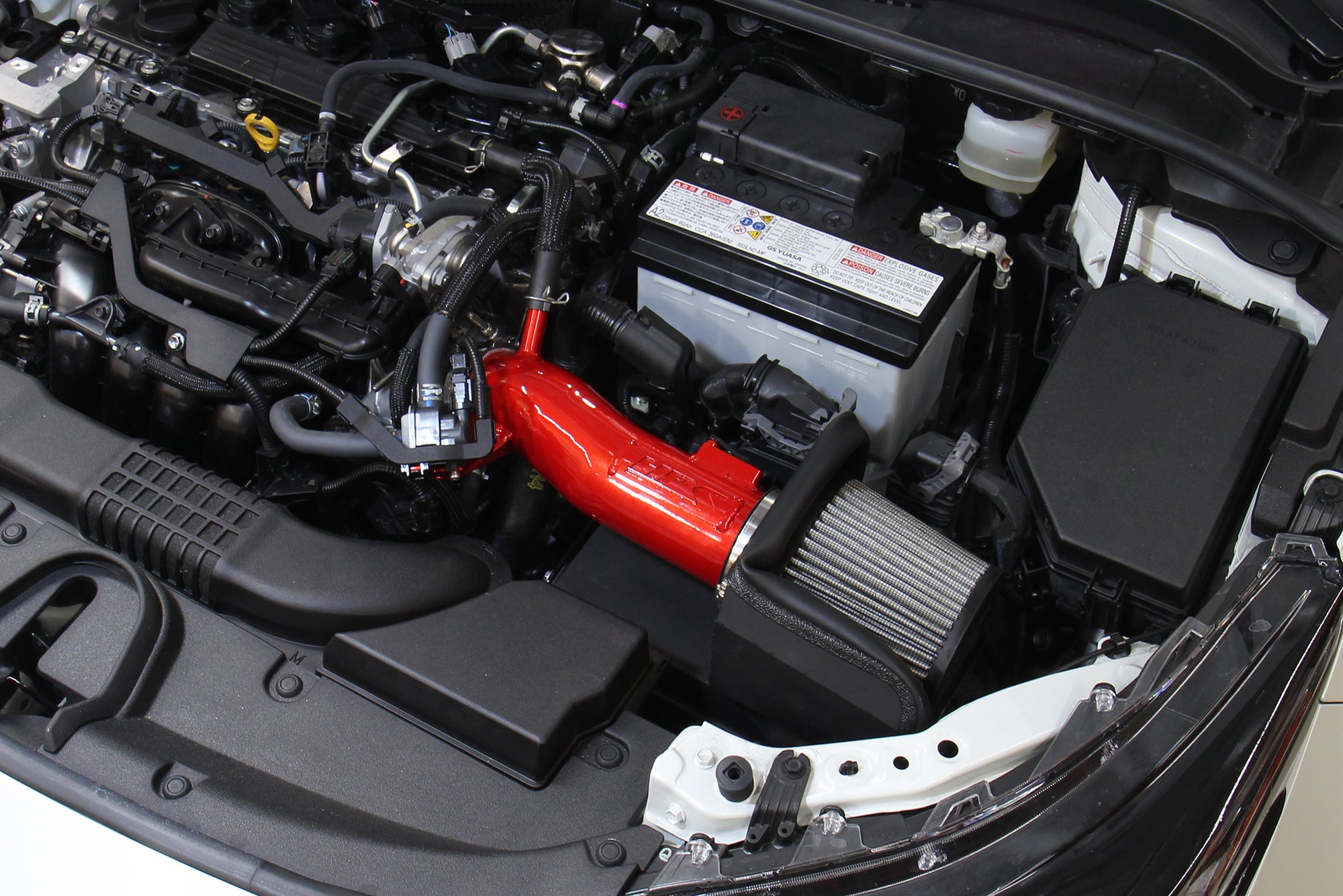 HPS Performance Cold Air Intake Kit Installed 2019-2023 Toyota Corolla 2.0L 827-675R