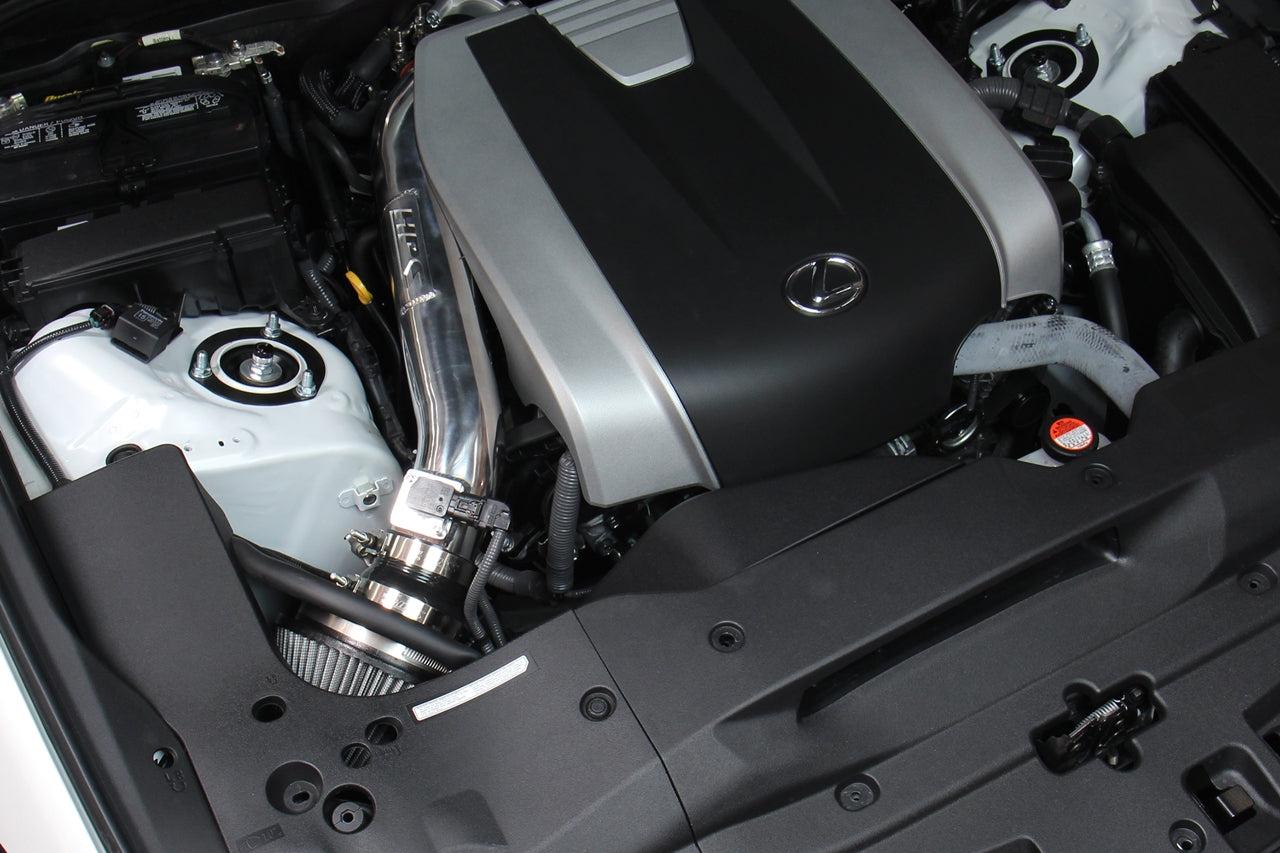 HPS Performance Shortram Air Intake Kit Installed 2013-2019 Lexus GS350 3.5L V6 827-682P