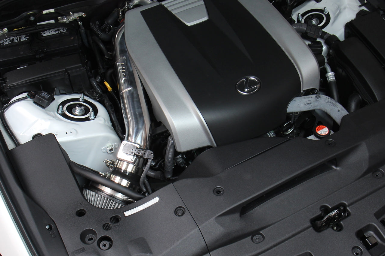 HPS Performance Cold Air Intake Kit Installed Lexus 2021-2025 IS350 3.5L V6 827-682