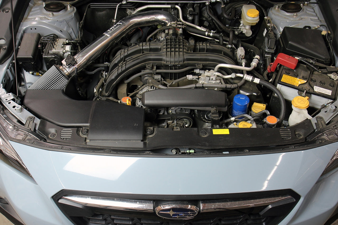 HPS Shortram Air Intake Kit SRI Installed on Subaru 2017-2021 Impreza 2.0L Non Turbo, 827-684