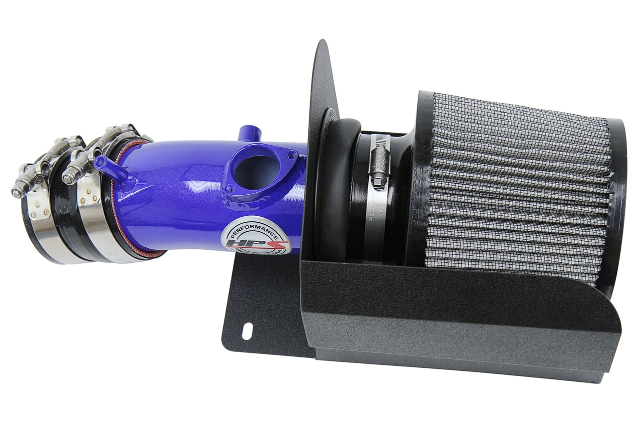 HPS Blue Shortram Cold Air Intake Kit 2013-2018 Mazda Mazda3 2.0L, Skyactiv, 827-686BL