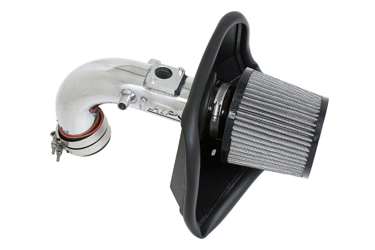 HPS Polish Shortram Cold Air Intake Kit with Heat Shield 2nd Gen 11-16 Scion tC 2.5L, 827-687P