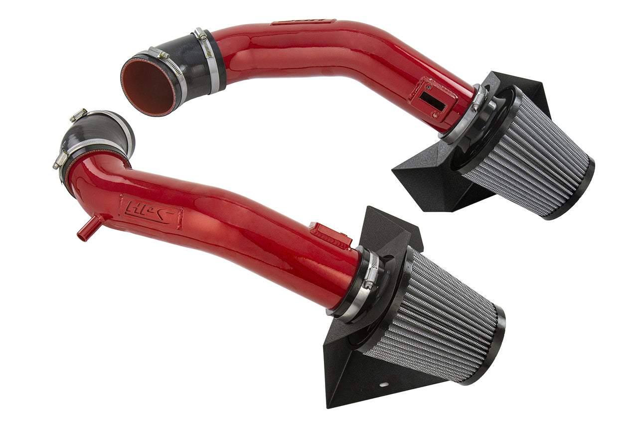 HPS Red Cold Air Intake Kit with Heat Shield 2011-2013 Infiniti M56 5.6L V8, 827-688R
