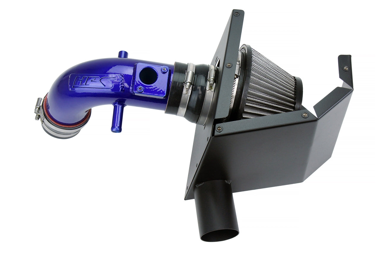 HPS Blue Cold Air Intake Kit with Heat Shield Toyota 2007-2009 Camry 2.4L 827-693BL
