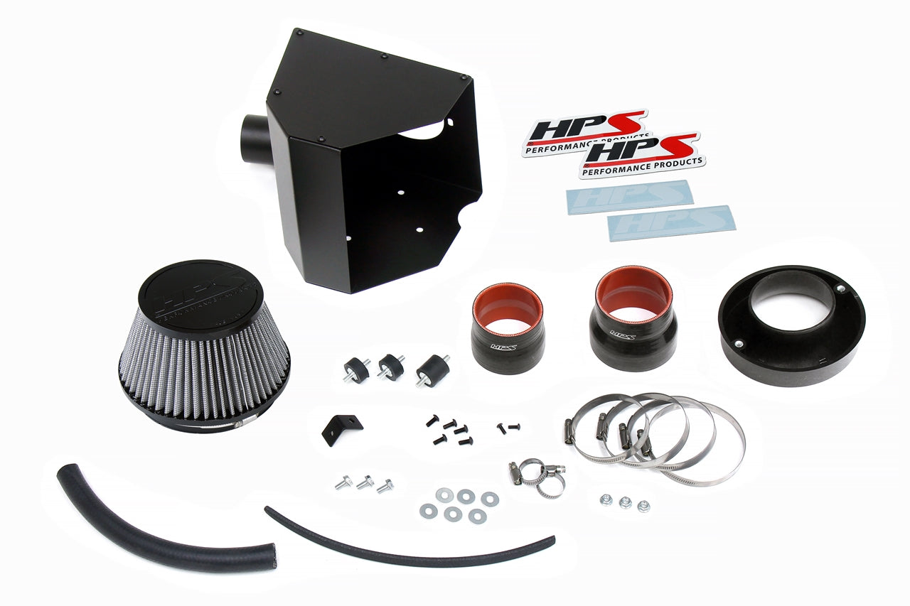 HPS Cold Air Intake Kit includes premium grade component Toyota 2007-2009 Camry 2.4L 827-693