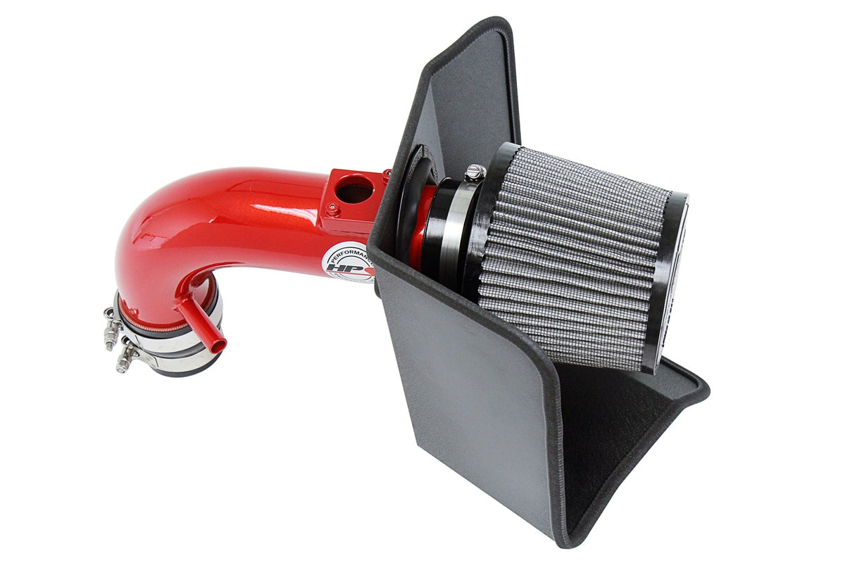 HPS All-New Red Cold Air Intake Kit with Heat Shield 2008-2015 Scion xB 2.4L 827-696R