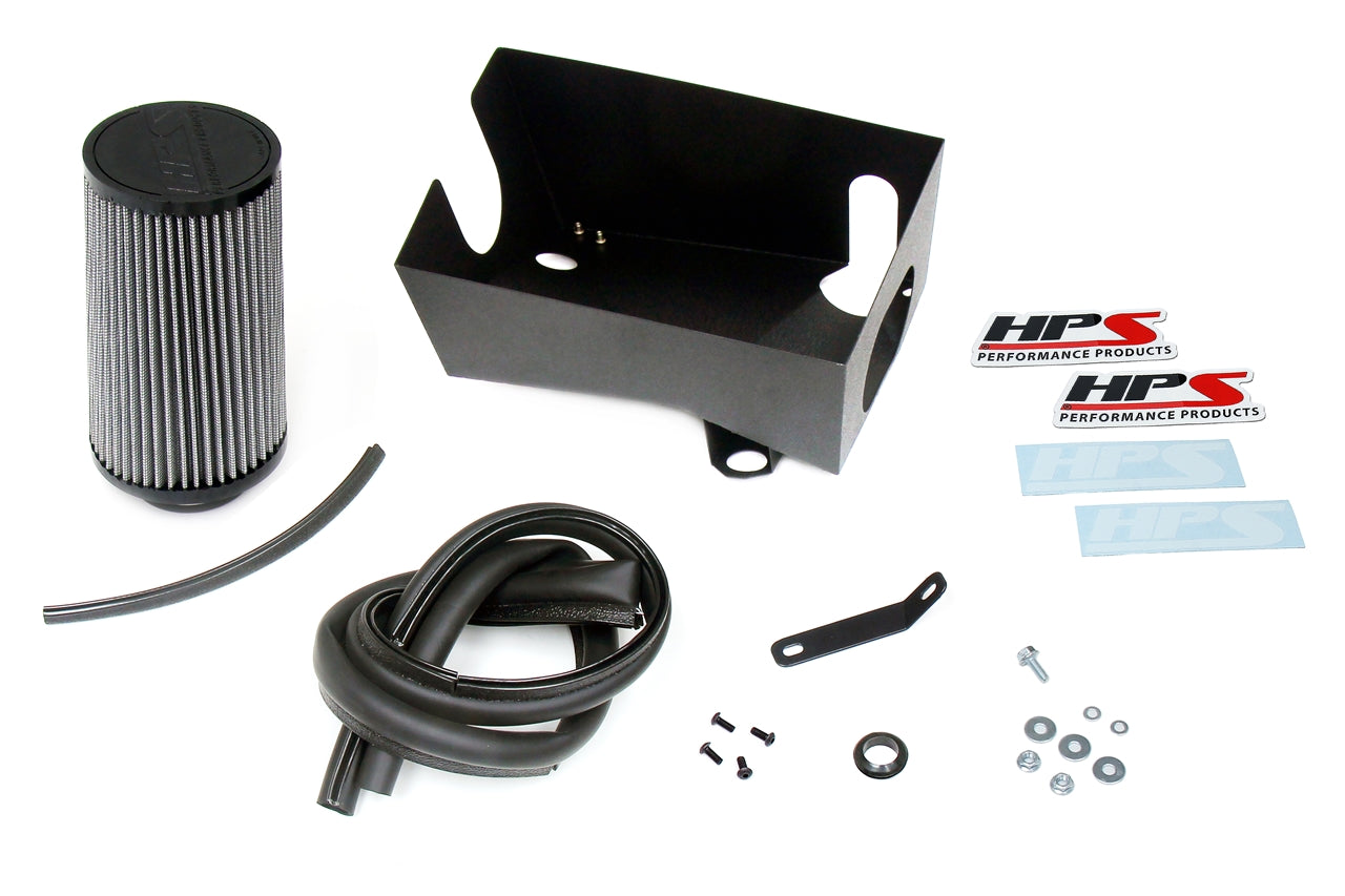 HPS Cold Air Intake Kit includes premium grade components BMW 640i 3.0L Turbo N55 F06 F12 F13