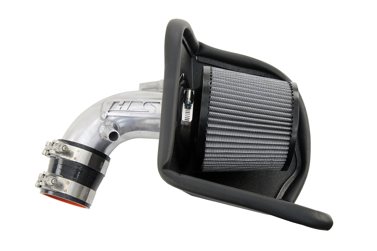 HPS Polish Shortram Cold Air Intake Kit 12-15 9th Gen Honda Civic 1.8L Gas 827-700P