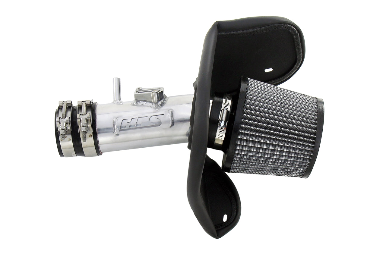 HPS Polish Shortram Cold Air Intake Kit 10-14 2nd Gen Acura TSX 3.5L V6 827-701P