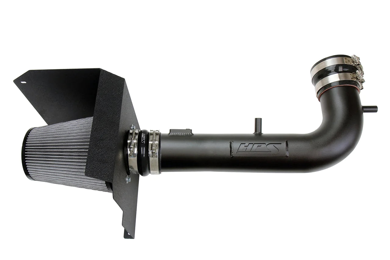 HPS Black Cold Air Intake Kit with Heat Shield 2018-2020 GMC Yukon 6.2L V8 827-707WB