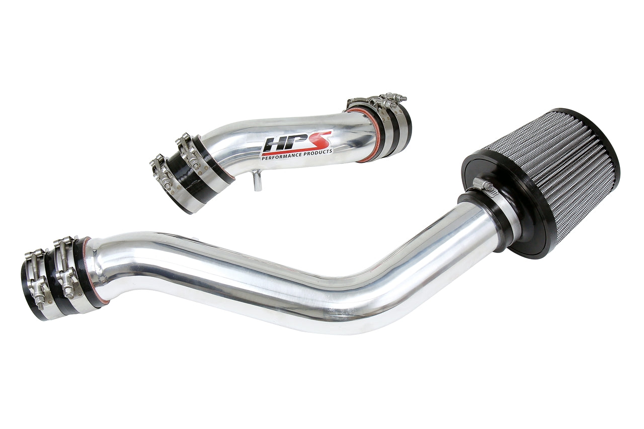 HPS Polish Cold Air Intake Kit 04 05 06 07 08 Hyundai Tiburon 2.0L, 837-142P