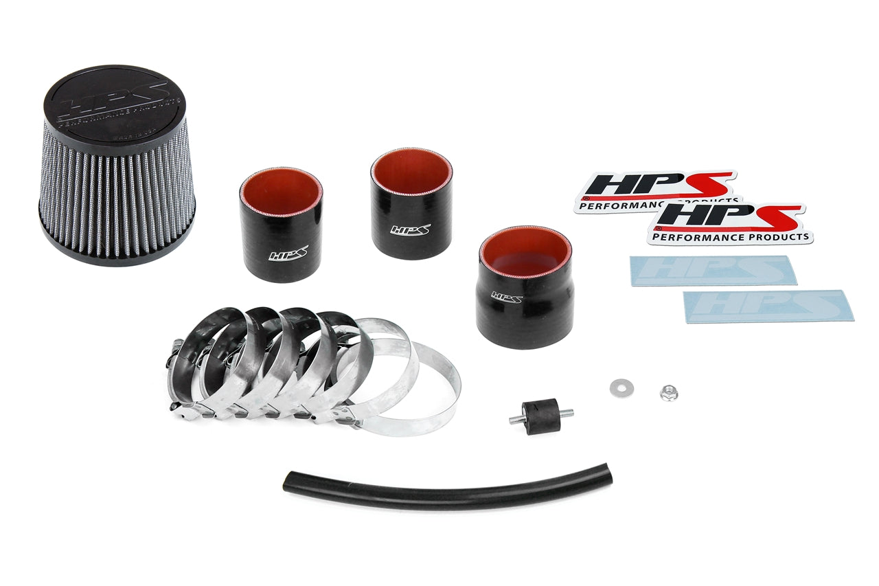 HPS Cold Air Intake Kit 2004-2008 Hyundai Tiburon 2.0L with MAF Sensor, 837-142