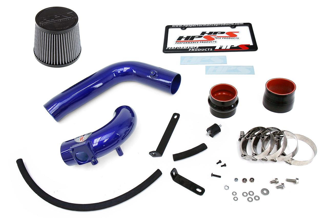 HPS Cold Air Intake Kit 2003-2009 Mazda Mazda3 2.0L 2.3L Non Turbo 837-165BL