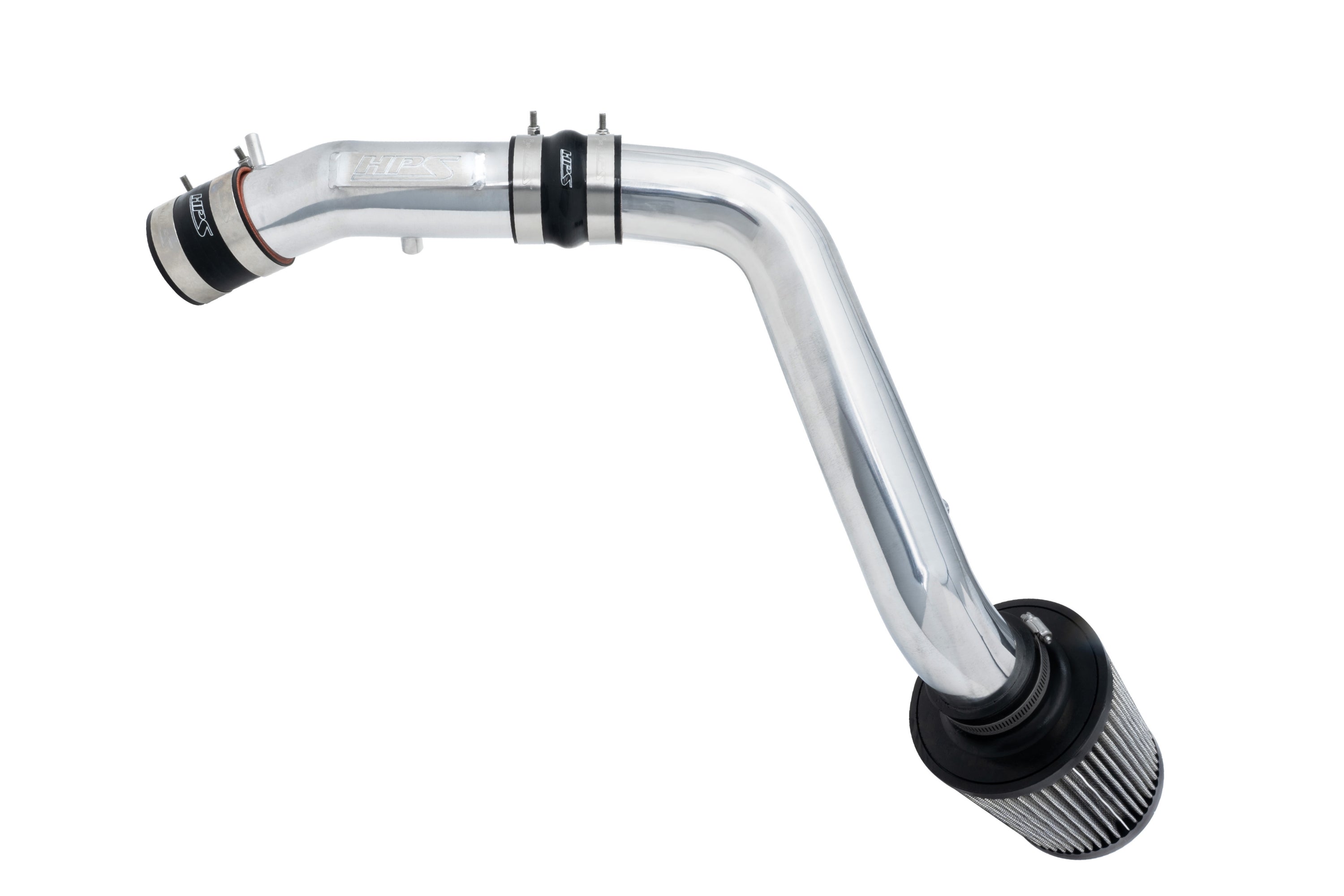 HPS Polish Cold Air Intake Kit (Converts to Shortram) 2003-2007 Honda Accord 3.0L V6 837-275P