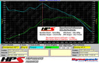 Dyno proven increase horsepower N/A whp torque N/A ft/lb HPS Cold Air Intake Kit (Converts to Shortram) 2000-2005 Mitsubishi Eclipse V6 3.0L 837-423
