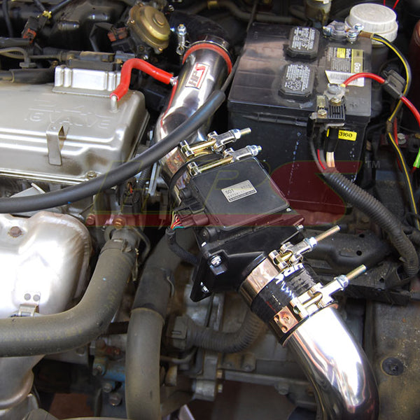 HPS Performance Cold Air Intake Kit (Converts to Shortram) Installed 1999-2003 Mitsubishi Galant V6 3.0L 837-423