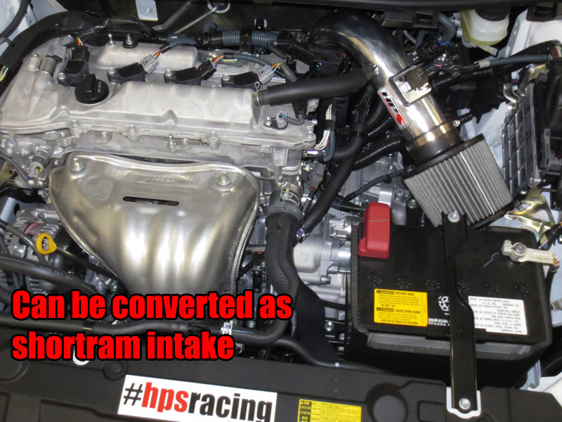 HPS Performance Cold Air Intake Kit 2011-2016 Scion tC 2.5L installed as Shortram Intake 837-508P