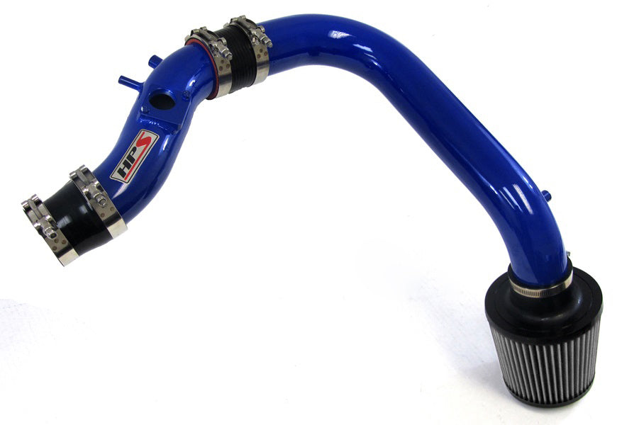 HPS Blue Cold Air Intake Kit (Converts to Shortram) 2003-2004 Toyota Corolla 1.8L 837-513BL