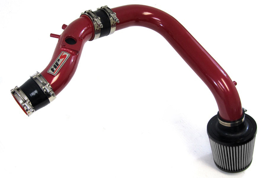 HPS Red Cold Air Intake Kit (Converts to Shortram) 2003-2004 Toyota Corolla 1.8L 837-513R