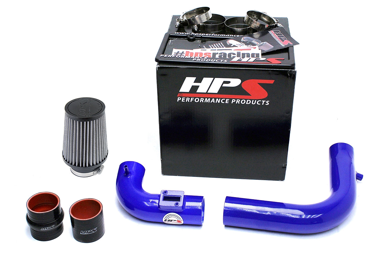 HPS Cold Air Intake Kit 2015-2018 Honda Fit 1.5L Manual Trans. 837-568BL