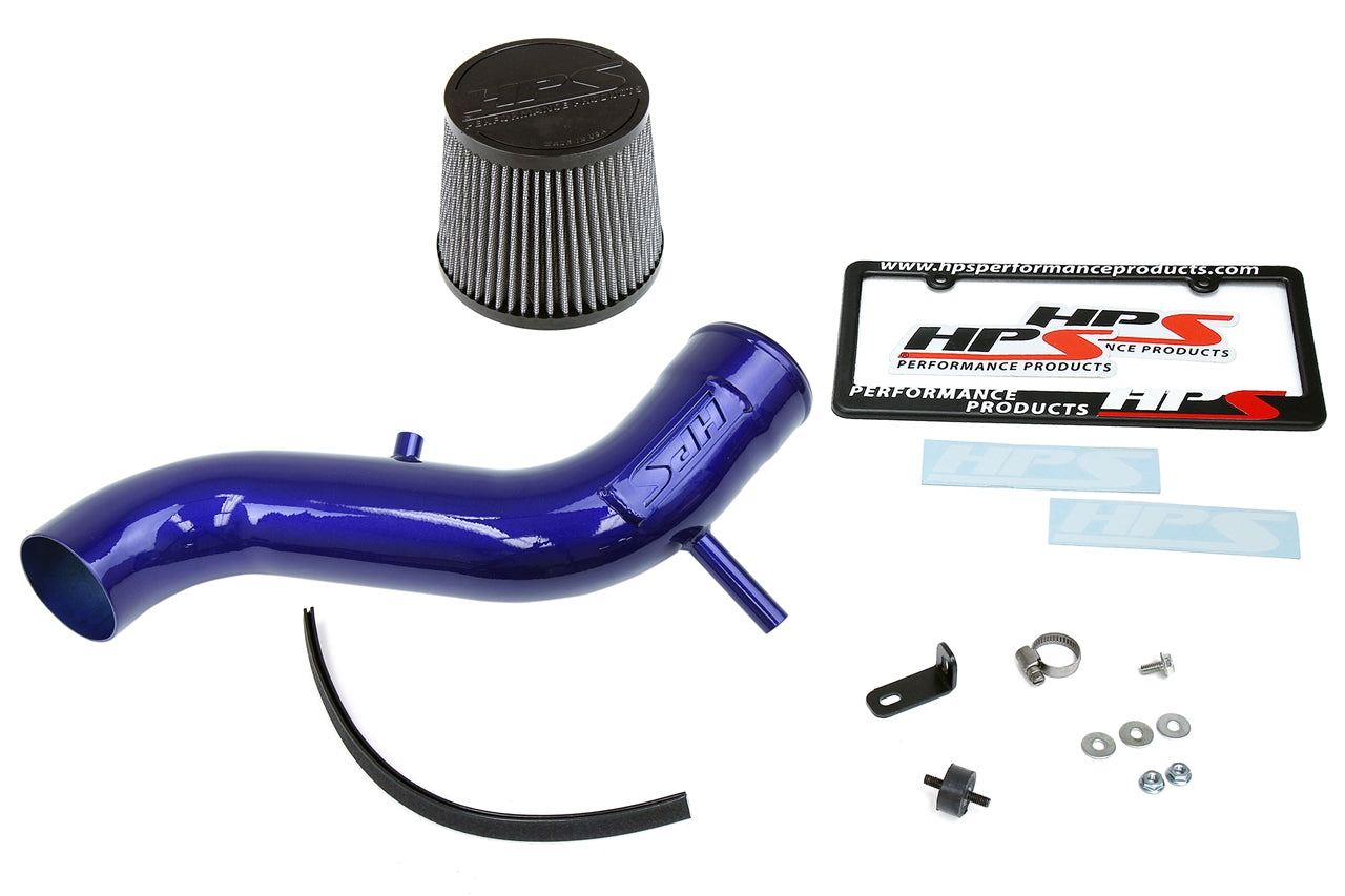 HPS Cold Air Intake Kit 2013-2016 Dodge Dart 2.4L Non Turbo 837-571BL