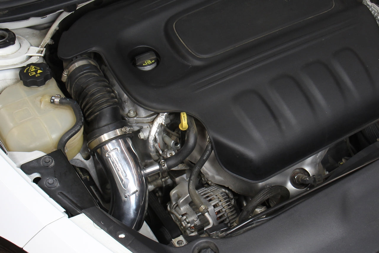 HPS Performance Cold Air Intake Kit Installed 2013-2016 Dodge Dart 2.4L Non Turbo 837-571P