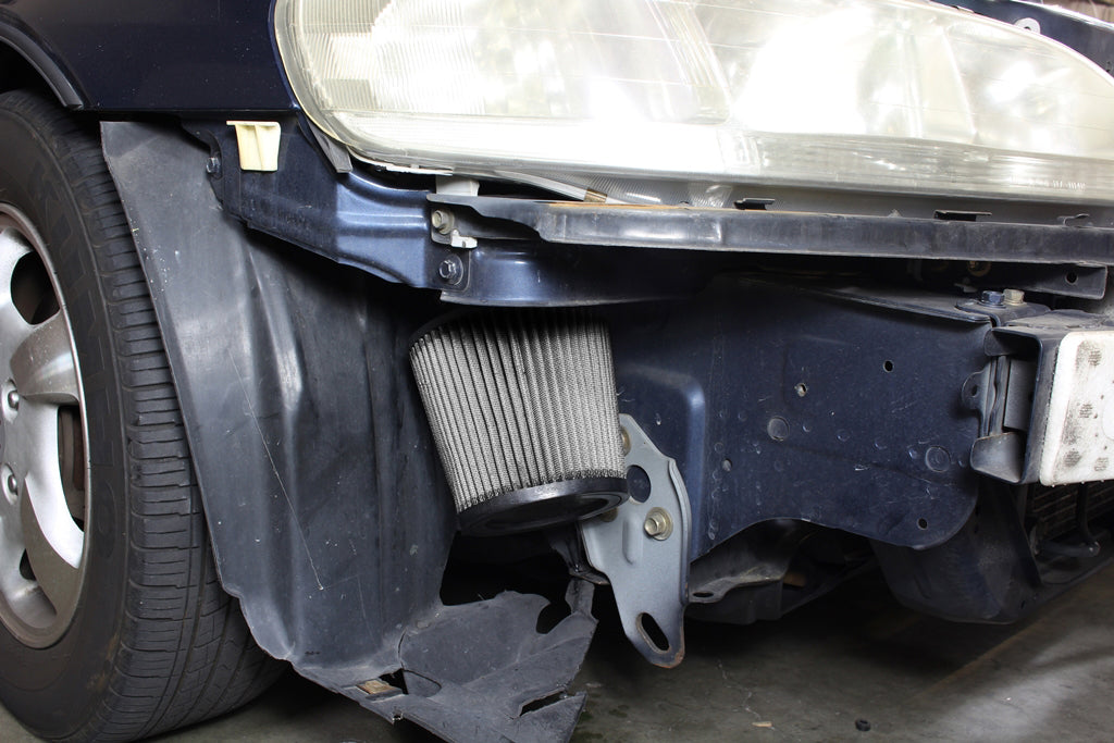HPS Performance Cold Air Intake Kit Installed 1998-2002 Honda Accord 2.3L DX EX LX VP SE 837-579R