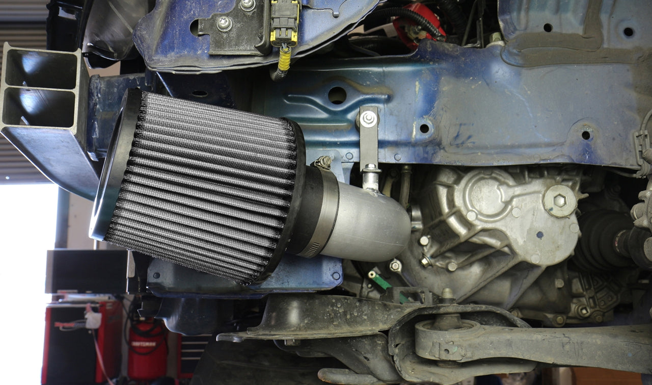 HPS Performance Cold Air Intake Kit Installed 2006-2011 Honda Civic Si 2.0L 837-598WB