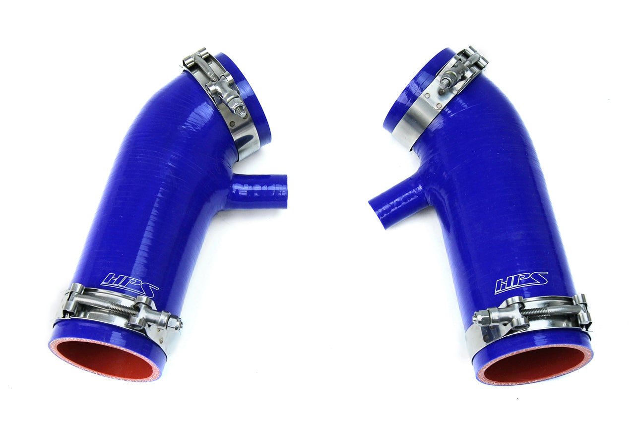 HPS Blue Silicone Air Intake Kit Post MAF Hose 2008-2014 Infiniti G37 3.7L VQ37VHR 87-68426-BLUE