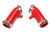 HPS Red Silicone Air Intake Kit Post MAF Hose 2009-2020 Nissan 370Z Z34 3.7L VQ37VHR 87-68426-RED