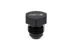 HPS Performance AN Fittings Plug, Aluminum, Black