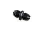 HPS Performance AN Male to Male Union Adapter, Aluminum, Black