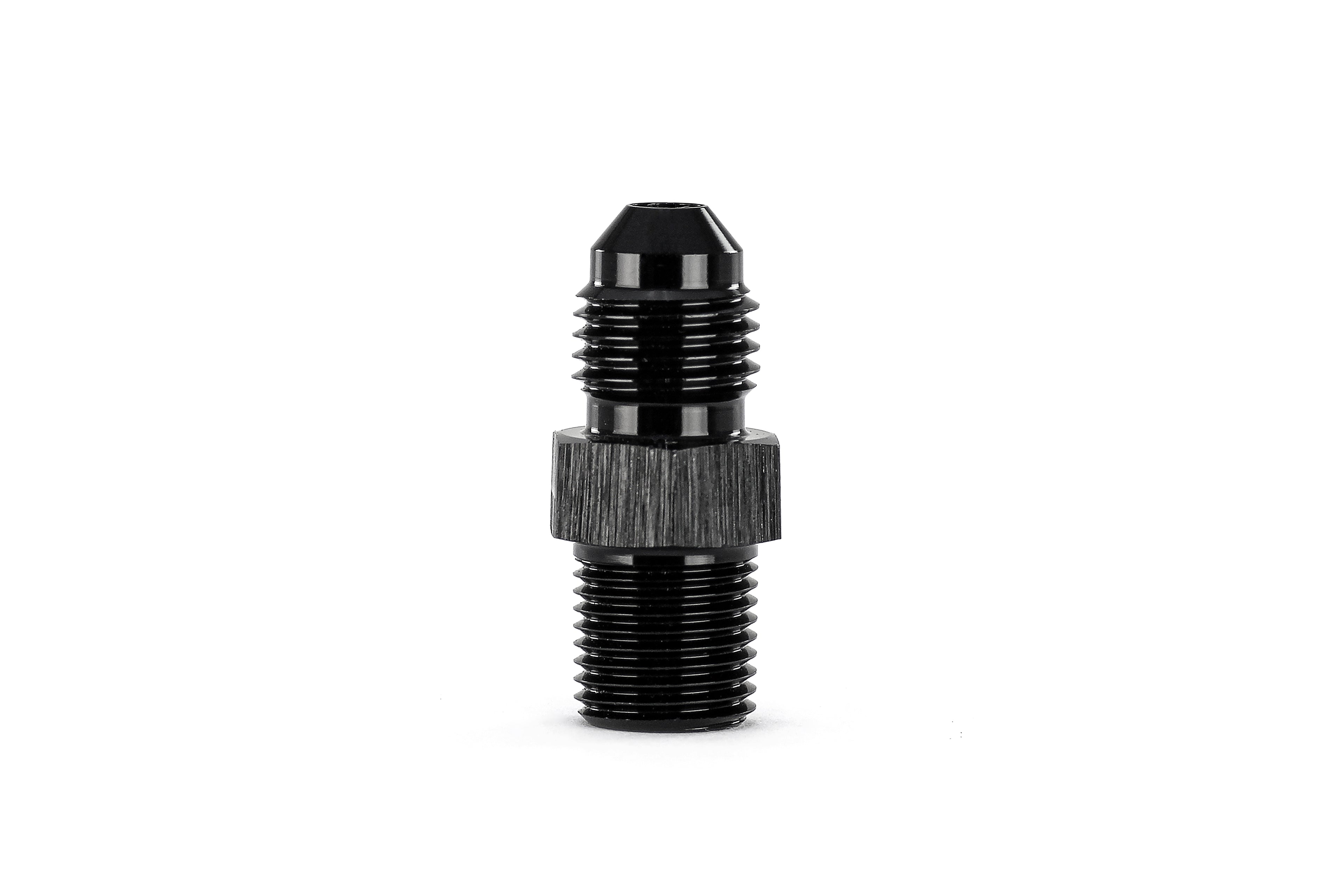 HPS Performance AN Flare to NPT / Metric Adapter, Aluminum, Black