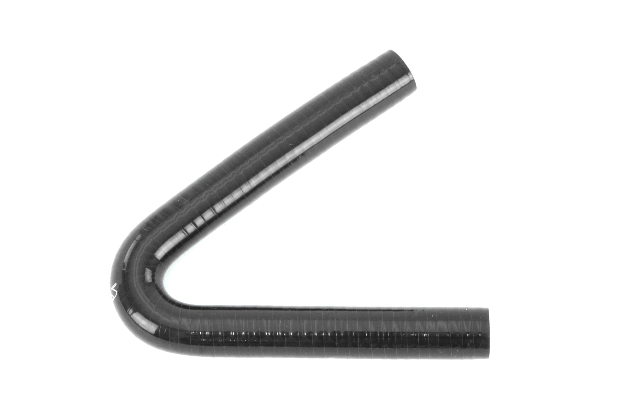 HPS 3/8" High Temp 4-ply Reinforced Silicone 135 Degree Elbow Coupler Hose 9.5mm Black