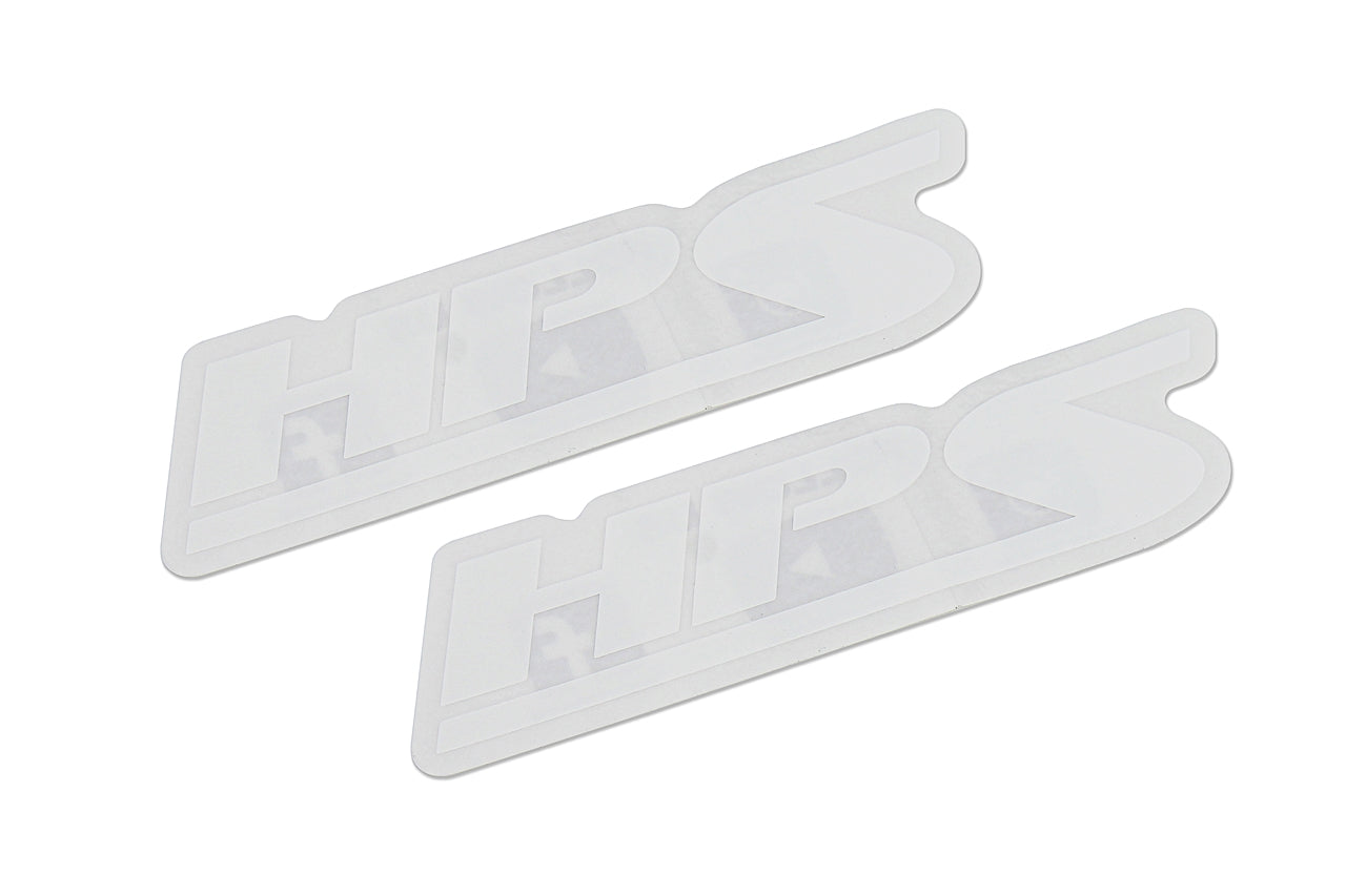 HPS Performance 5" Print on Clear Vinyl Stickers 2pcs