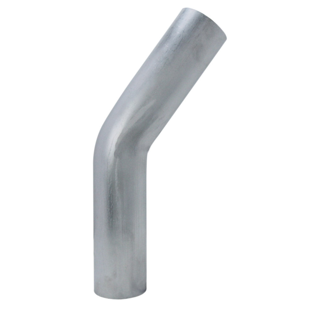 HPS 3 inch OD 35 Degree Bend 6061 Aluminum Elbow Pipe Tubing 16 Gauge 4.75 inch center line radius