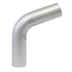 HPS 2 inch OD 70 Degree Bend 6061 Aluminum Elbow Pipe Tubing 16 Gauge 2 inch center line radius