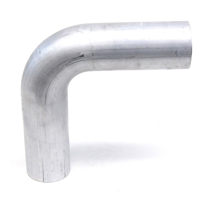 HPS 1.25 inch OD 90 Degree Bend 6061 Aluminum Elbow Pipe Tubing 16 Gauge 2 inch center line radius