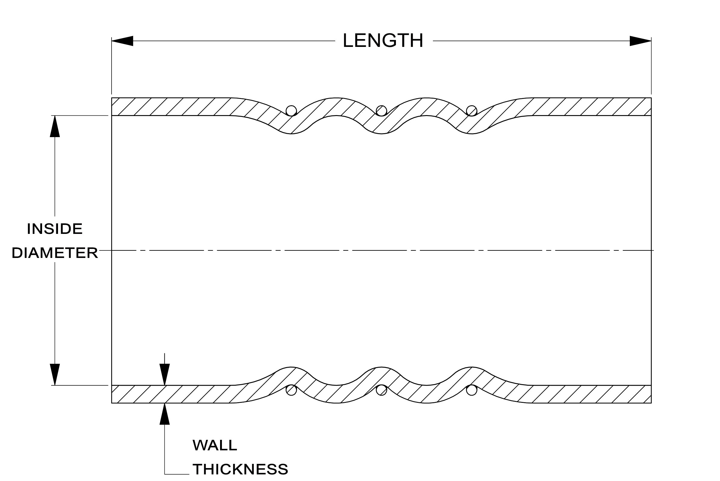 HPS 3-3/8" ID, 6" Length, Silicone Charge Air Cooler CAC Hose Double Hump Coupler Bellow Hot Side, Ultra High Temp 4-ply Aramid Reinforced, 86mm ID