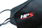 HPS Performance Washable Face Mask Black - 2 Pieces Pack