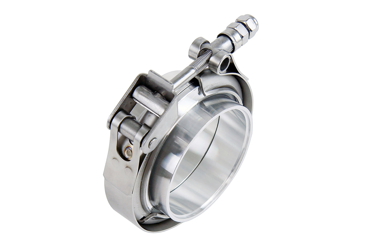 HPS Stainless Steel V Band Clamp with 6061 Aluminum Flanges