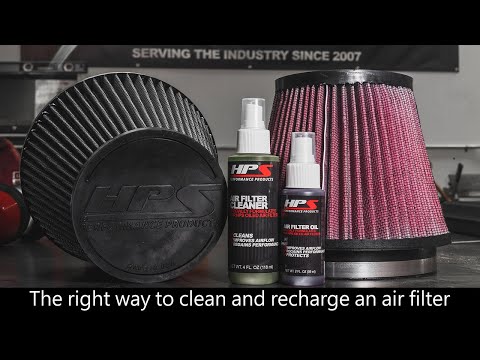 HPS Performance 3" Air Filter, 6.5" Length, 6" Base, 5" Top, HPS-4276