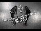 HPS DTC-100 Ditch Light Bracket 2010-2022 Toyota 4Runner Kit product video