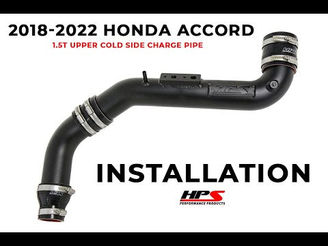 HPS Intercooler Charge Pipe Kit, Honda 2018-2021 Accord 1.5L Turbo, 17-134