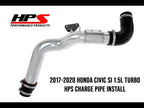 HPS Intercooler Cold Side Charge Pipe, Honda 2016-2021 Civic 1.5L Turbo, 17-121