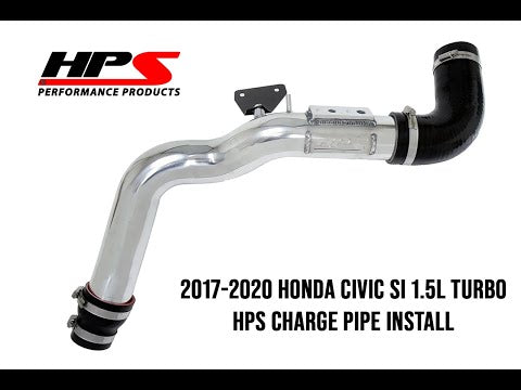 HPS Intercooler Cold Side Charge Pipe, Honda 2016-2021 Civic 1.5L Turbo, 17-121