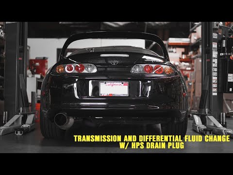 HPS Stainless Steel Magnetic Differential Oil Drain Plug Bolt for Toyota Lexus Differentials