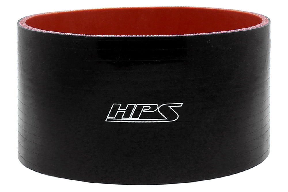 HPS High Temperature Reinforced Black Silicone Straight Coupler Hose CAC Air Intake