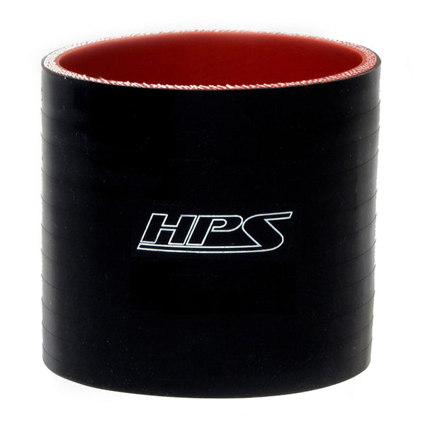 HPS Performance Silicone Straight Coupler Hoses Black High Temperature Reinforced