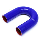 HPS 3 inch Blue Silicone 180 Degree U Bend Elbow Coupler Hose High Temp Air Intake Turbo Intercooler 76mm